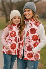 Load image into Gallery viewer, PREORDER: MOMMY ME Puffer Vest (CUSTOM PRINT) 12.14.25