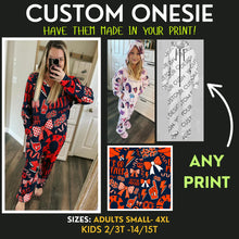 Load image into Gallery viewer, PREORDER: custom onesies kids and adults 11.9.25