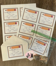 Load image into Gallery viewer, School Money Lables