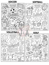 Load image into Gallery viewer, Custom Coloring Blanket
