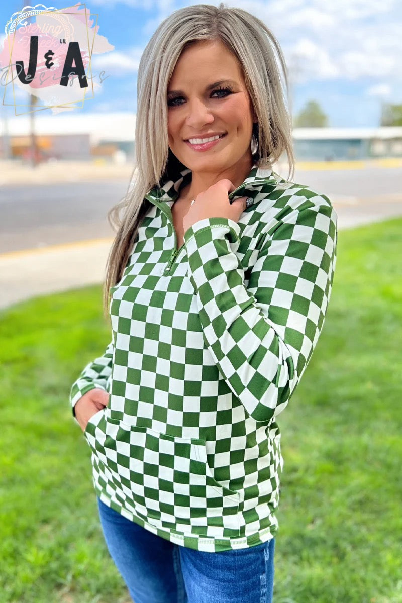 Checkered Pullovers