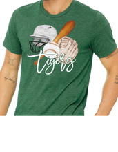 Load image into Gallery viewer, Watercolor Tigers Baseball
