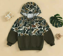 Load image into Gallery viewer, PREORDER: Kids Camo Jacket - 11/9
