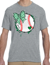 Load image into Gallery viewer, Checkered Bow Baseball/Softball
