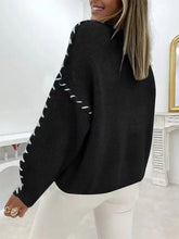 Load image into Gallery viewer, PREORDER: Zara Stitch Sweater 11.9.25
