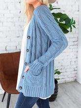 Load image into Gallery viewer, PREORDER: MAGS CABLE KNIT CARDI 11.23.25
