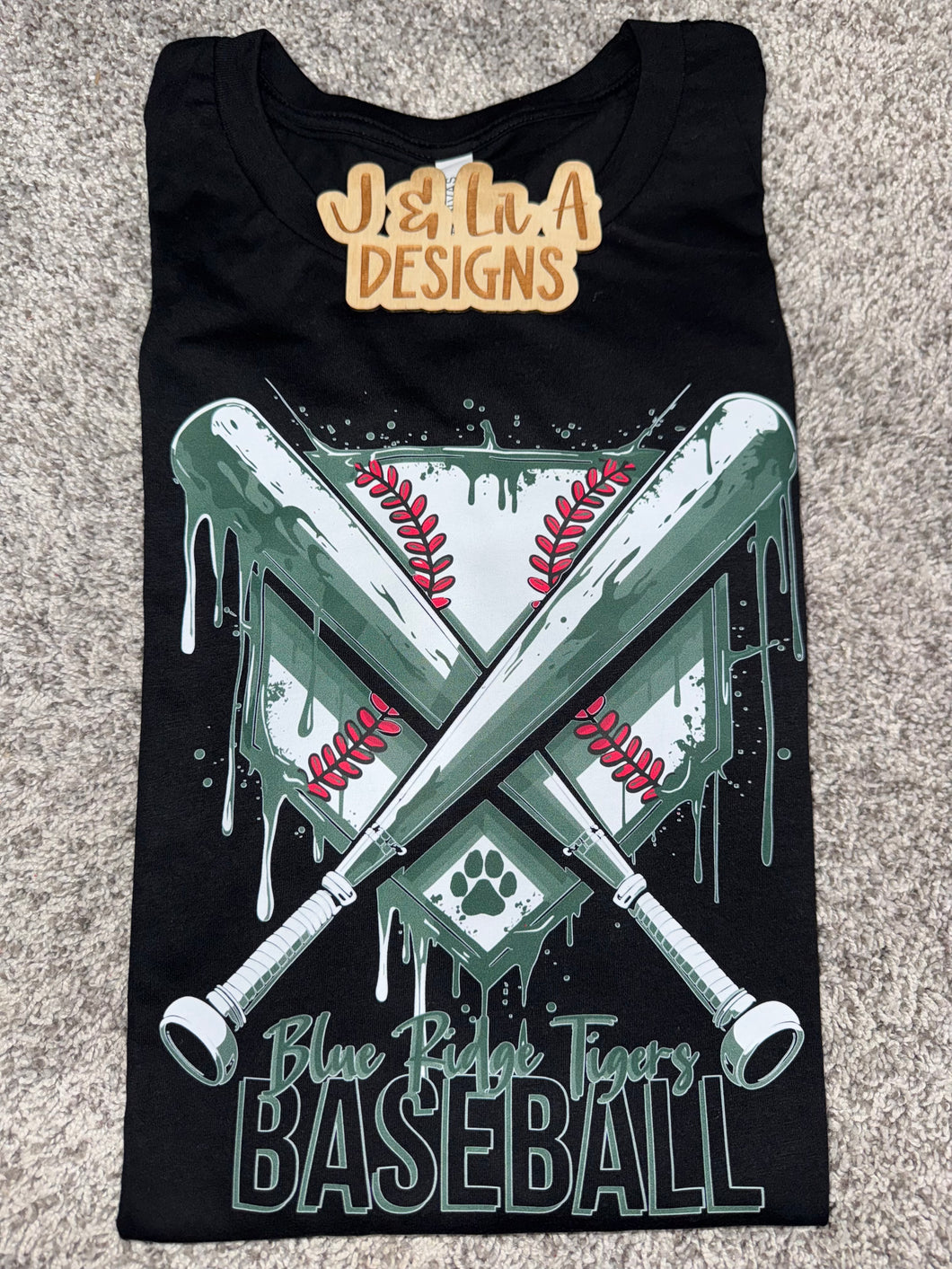 BR Tiger Baseball Drip