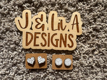 Load image into Gallery viewer, Wood Earrings
