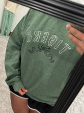 Load image into Gallery viewer, Embroidered Tigers Bow
