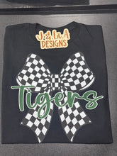 Load image into Gallery viewer, Tigers Checkered Bow

