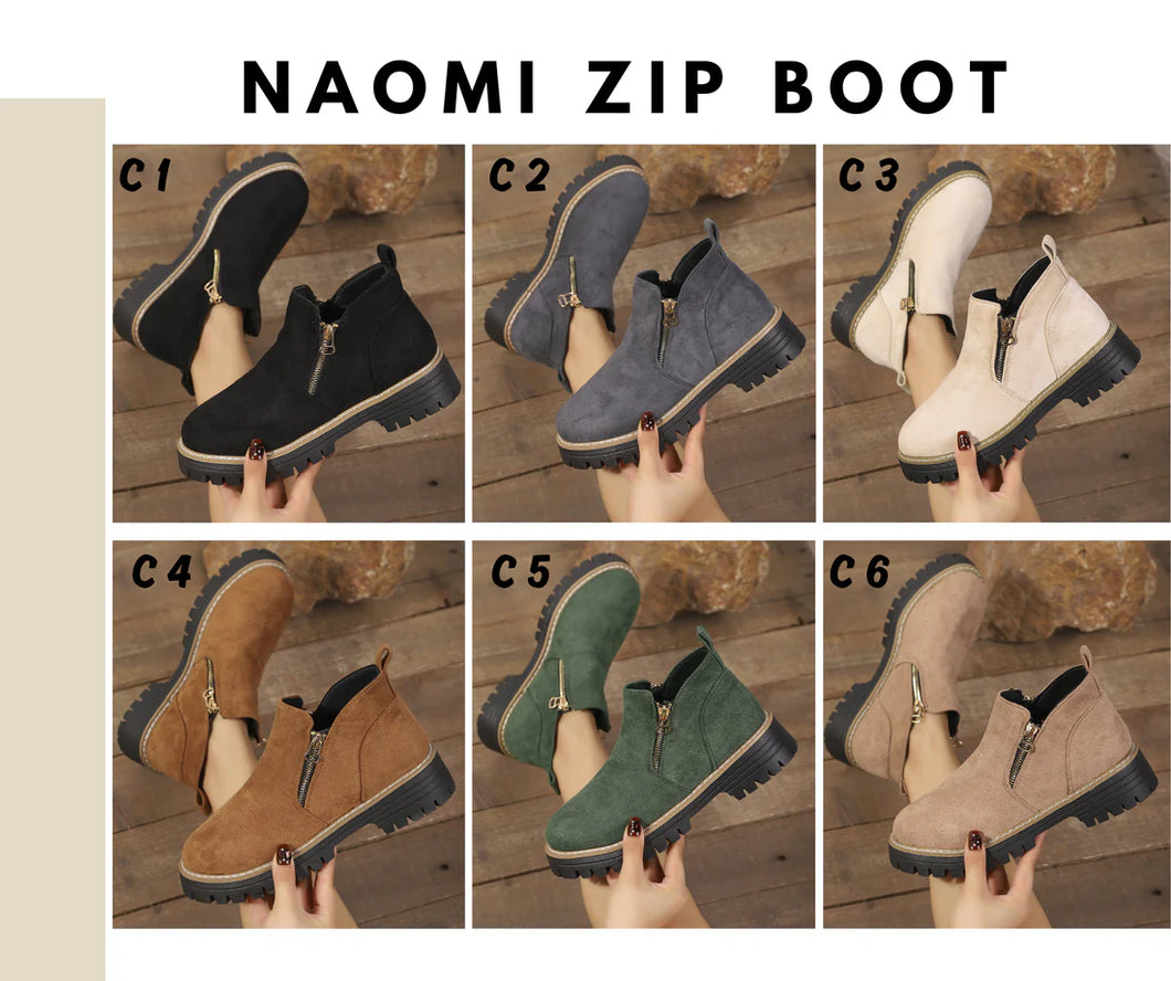 PREORDER: Naomi Zip Boot 11.9.25