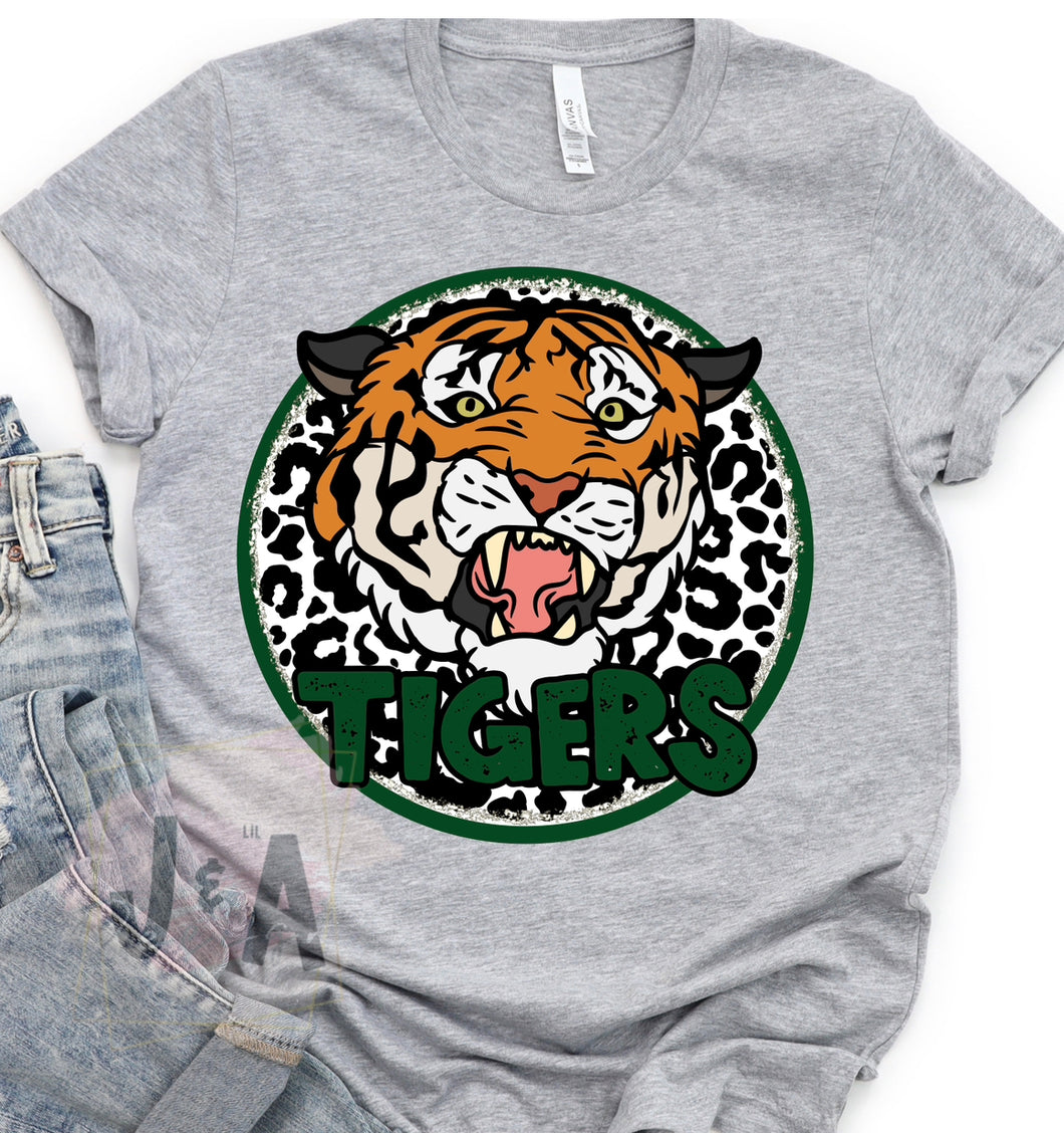 Circle Tigers Cheetah