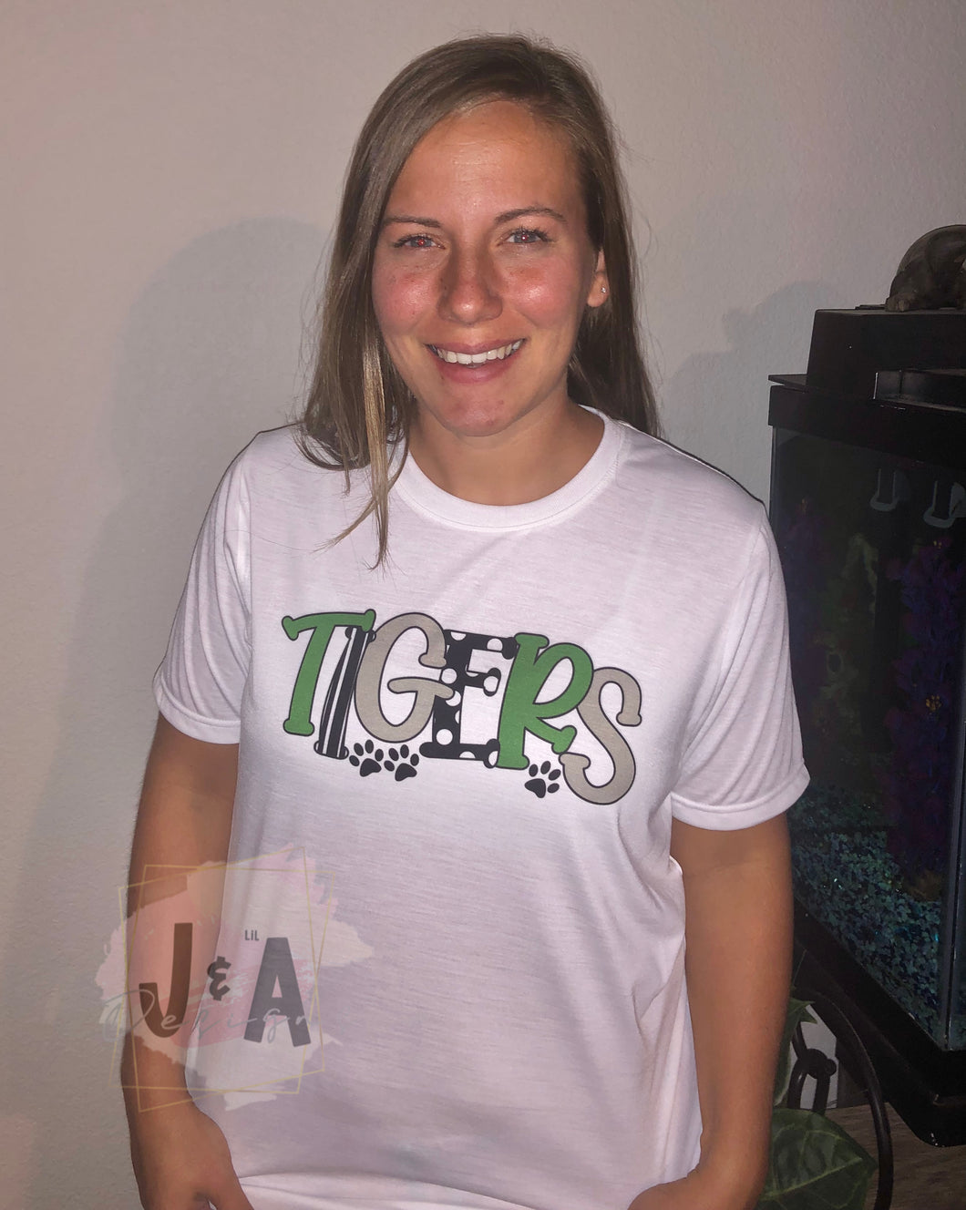 Green, Black & Grey Tigers