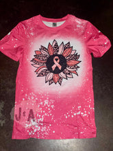 Load image into Gallery viewer, Breast Cancer Awareness Flower
