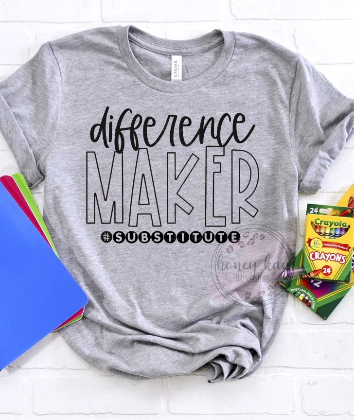 Difference Maker - Substitute